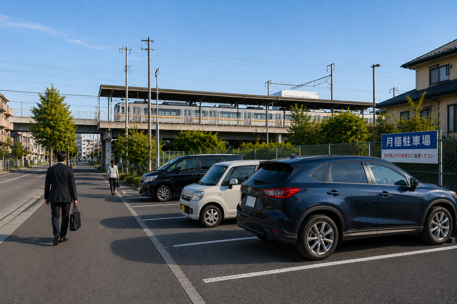 安中駅周辺の月極駐車場4選|料金相場・駅徒歩・初期費用を比較